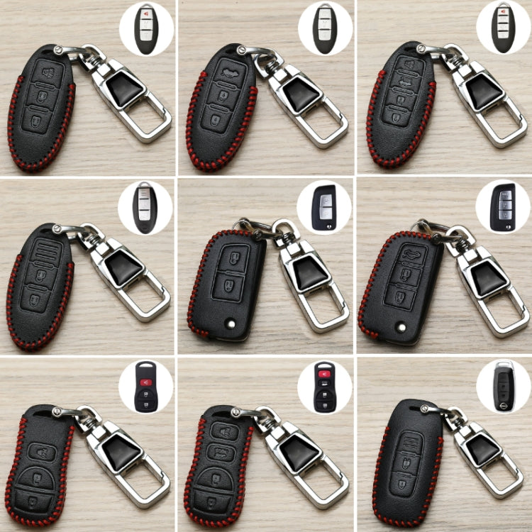 For Nissan Car Key Cover Keychain Anti-lost Number Plate