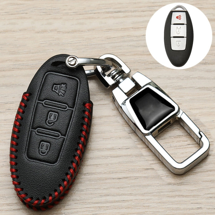 For Nissan Car Key Cover Keychain Anti-lost Number Plate