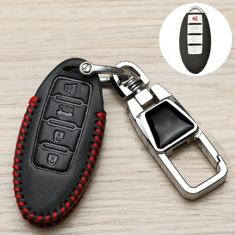 For Nissan Car Key Cover Keychain Anti-lost Number Plate