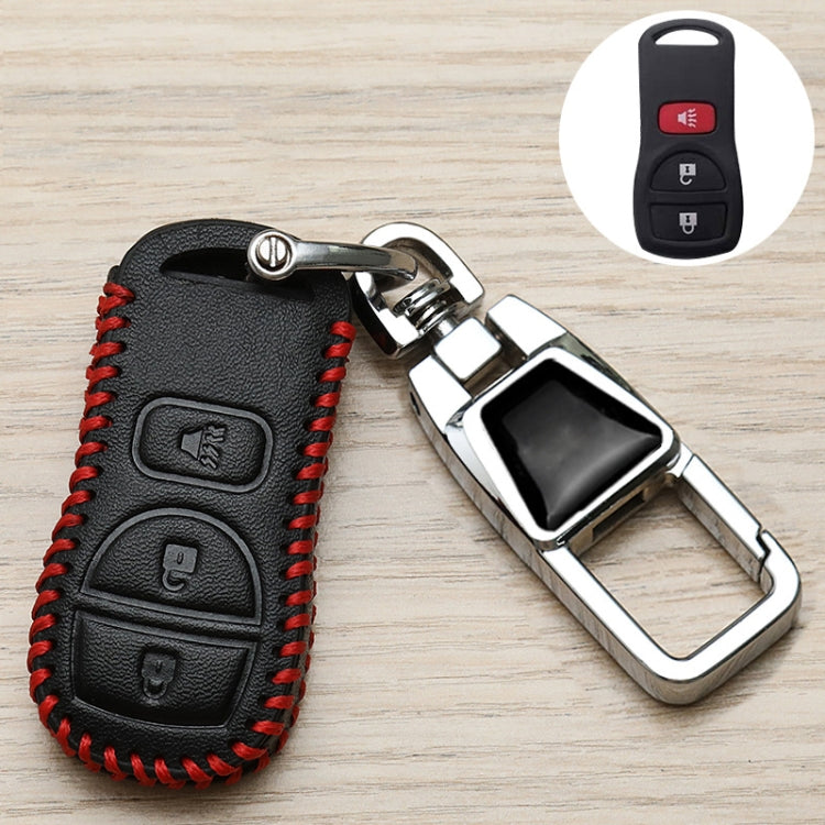 For Nissan Car Key Cover Keychain Anti-lost Number Plate