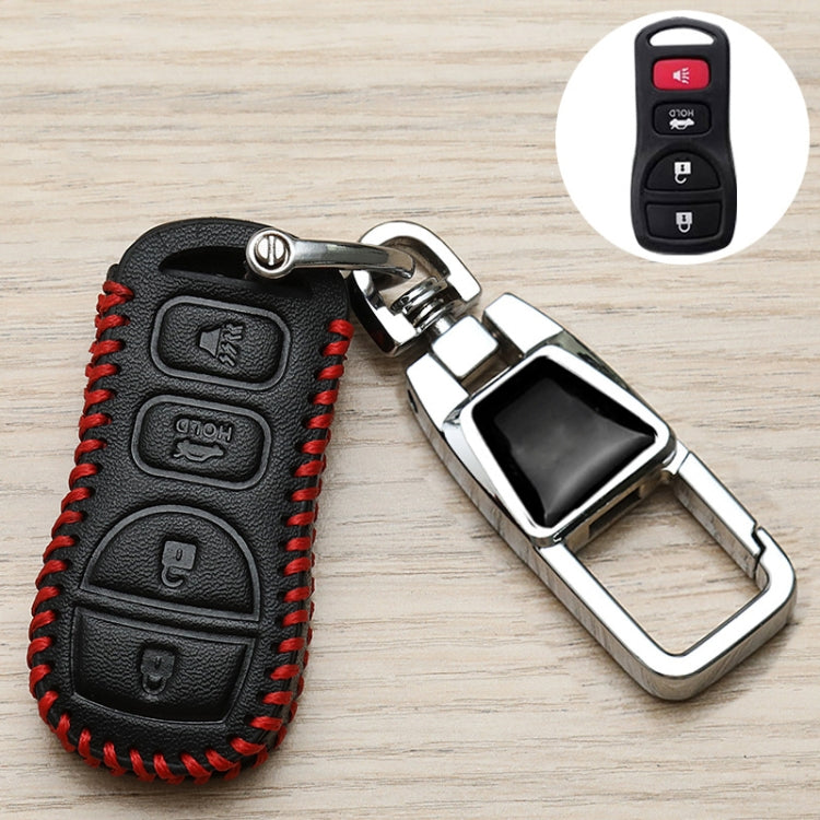 For Nissan Car Key Cover Keychain Anti-lost Number Plate