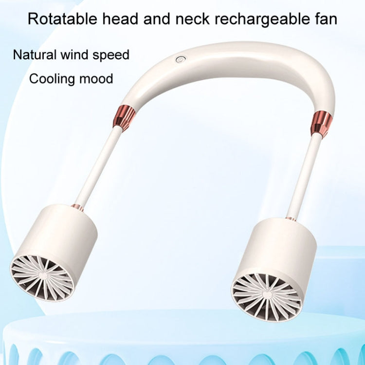 Portable Hanging Neck Fan USB Charging Long Life Outdoor Small Fan