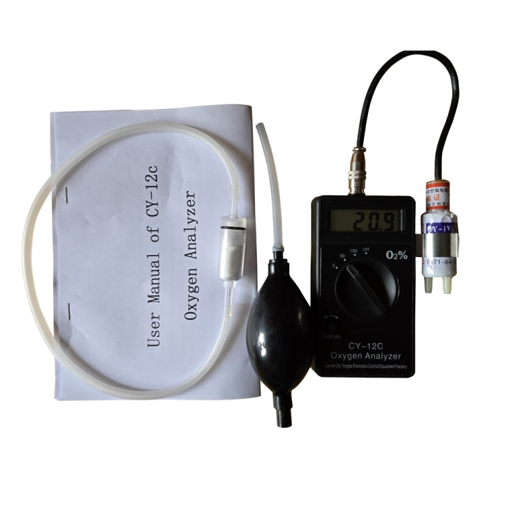 CY-12C Portable Oxygen Analyzer Full Range Oxygen Measurement Device