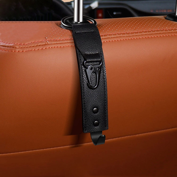 Car Seat Back Multifunctional Storage Metal Hook