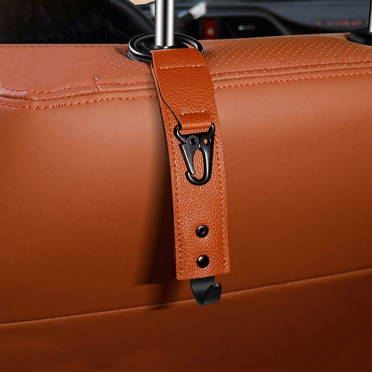 Car Seat Back Multifunctional Storage Metal Hook