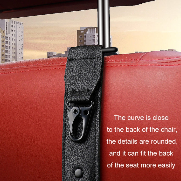 Car Seat Back Multifunctional Storage Metal Hook