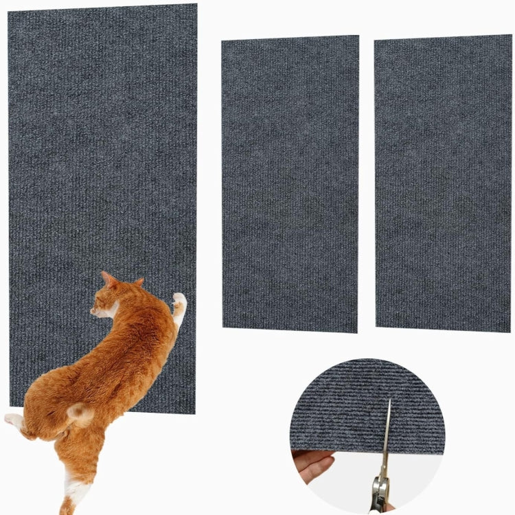 Trimmable Self-Adhesive Cat Scratching Mat DIY Climbing Cat Scratcher