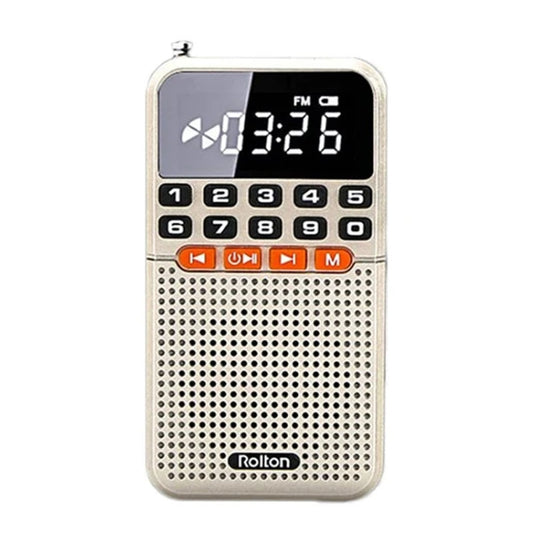 Rolton T1 Portable Radio Receiver Old People Singing Opera Player Mini Stereo Walkman