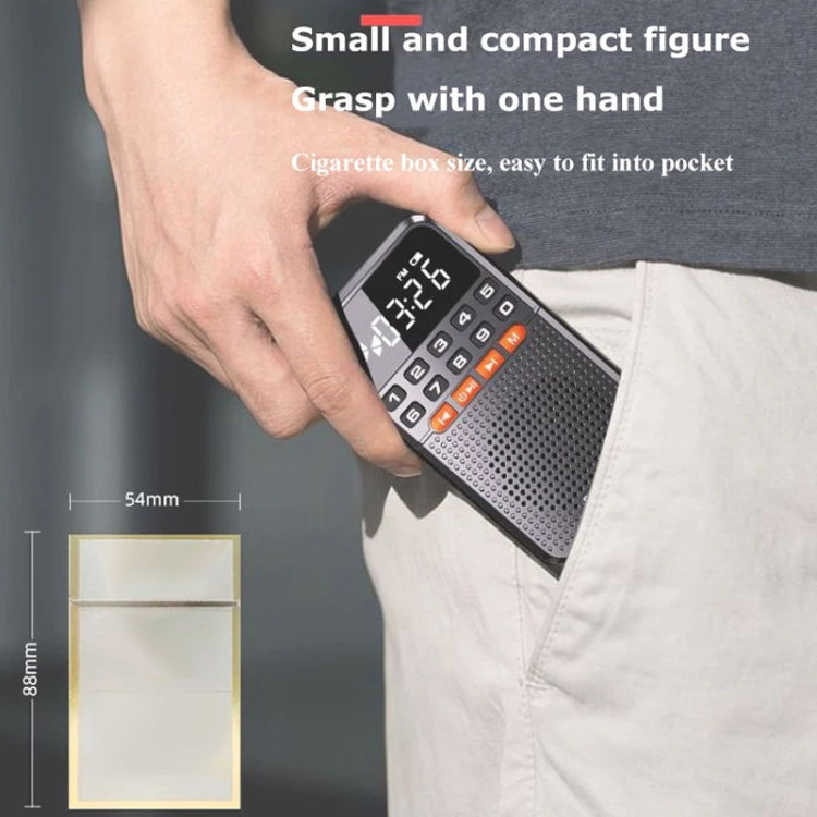 Rolton T1 Portable Radio Receiver Old People Singing Opera Player Mini Stereo Walkman