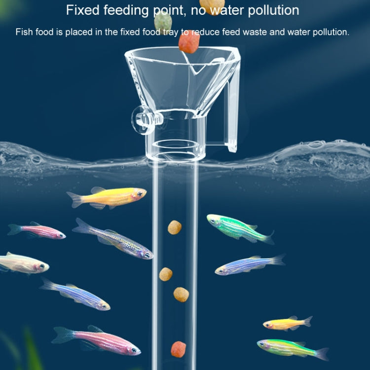 Fish Tank Feeding Tube Acrylic Feeder Small Fish Feeding Tube