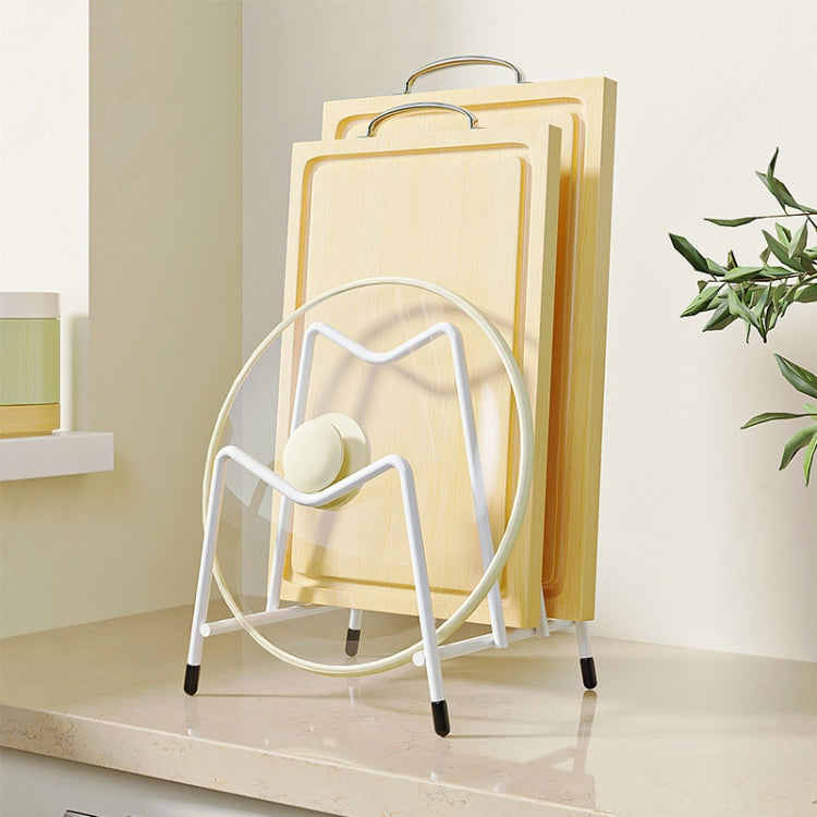 Kitchen Countertop Chopping Board Place Rack Multifunctional Multi-Layer Pot Lid Storage Shelf