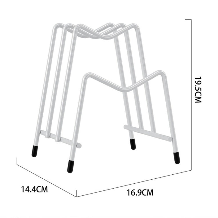 Kitchen Countertop Chopping Board Place Rack Multifunctional Multi-Layer Pot Lid Storage Shelf