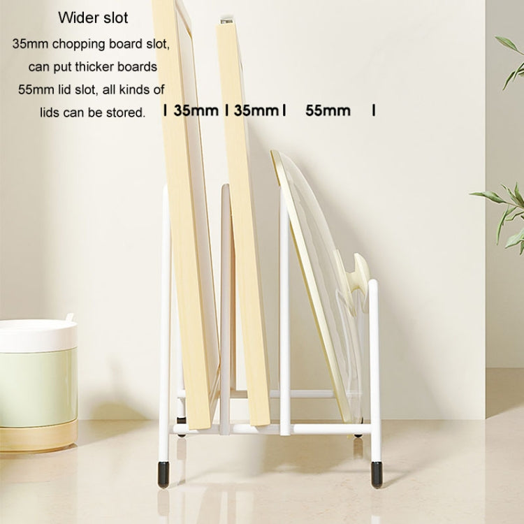 Kitchen Countertop Chopping Board Place Rack Multifunctional Multi-Layer Pot Lid Storage Shelf