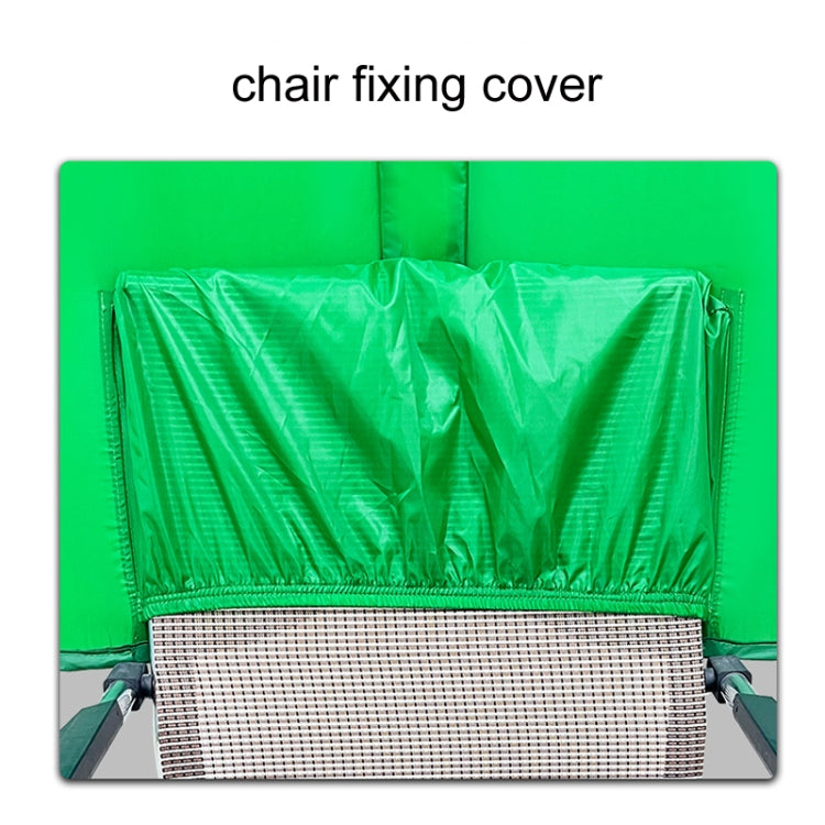 Live E-sports Double-sided Background Cutout Green Screen For Chair