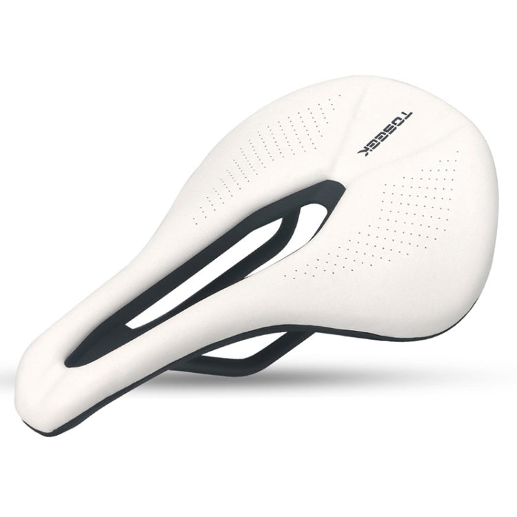 TOSEEK Bicycle Wide Seat Cushion Shock Absorption Comfortable Saddle