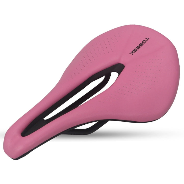 TOSEEK Bicycle Wide Seat Cushion Shock Absorption Comfortable Saddle