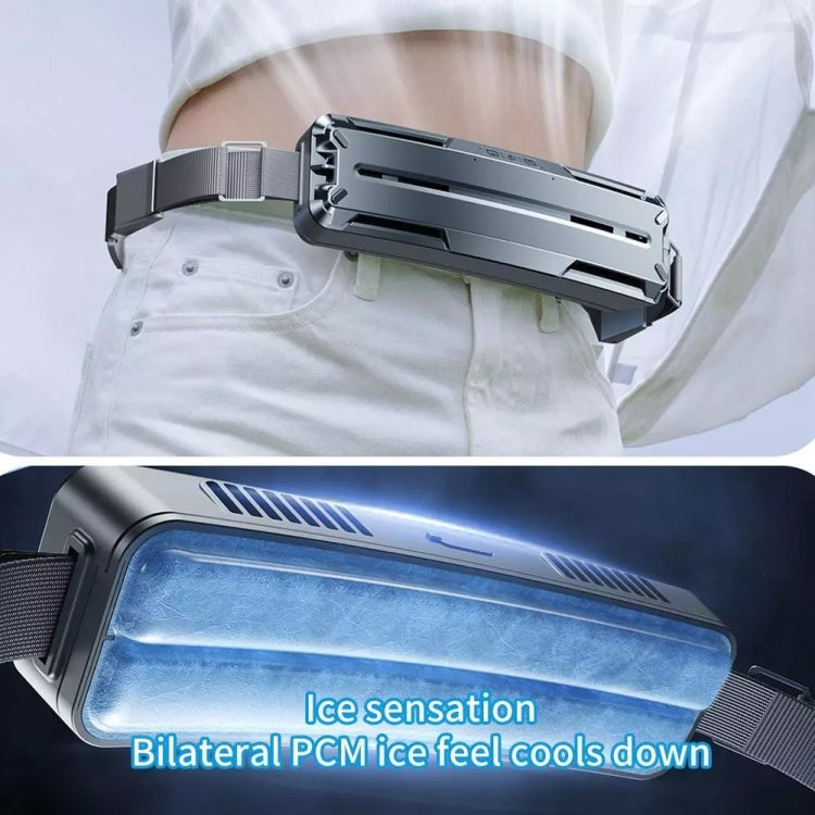 Ice Belt Outdoor Sports Cooling Fan Portable Mini Waist Fan