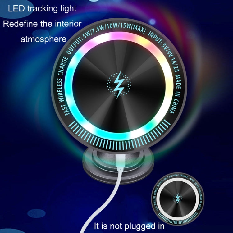 Magsafe 15W Magnetic Colorful Light Wireless Charging Mobile Phone Holder