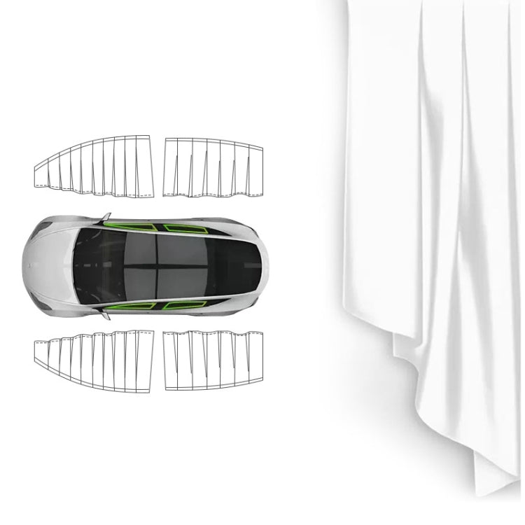 Car Side Window Privacy Sun Protection Curtain