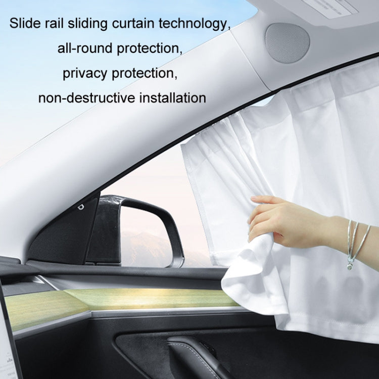 Car Side Window Privacy Sun Protection Curtain