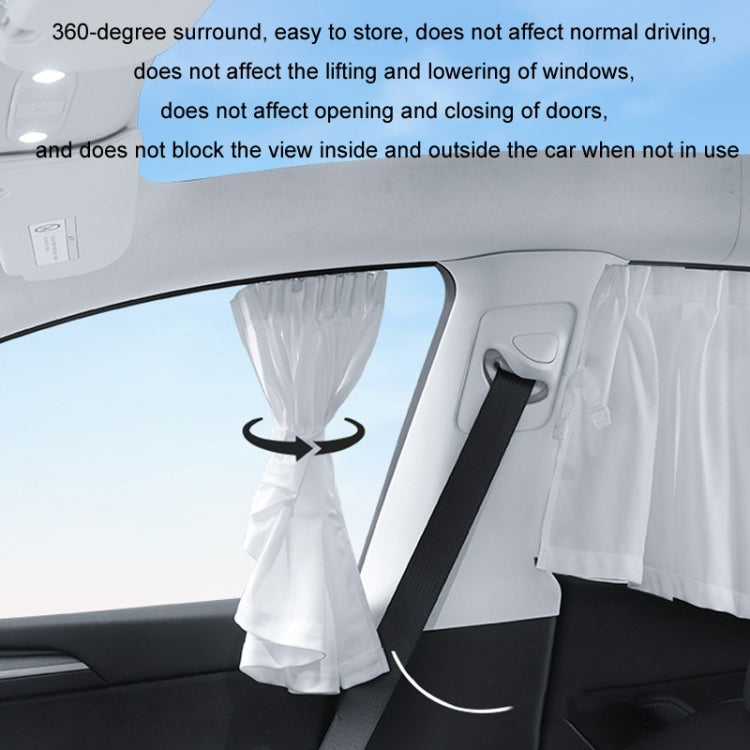 Car Side Window Privacy Sun Protection Curtain