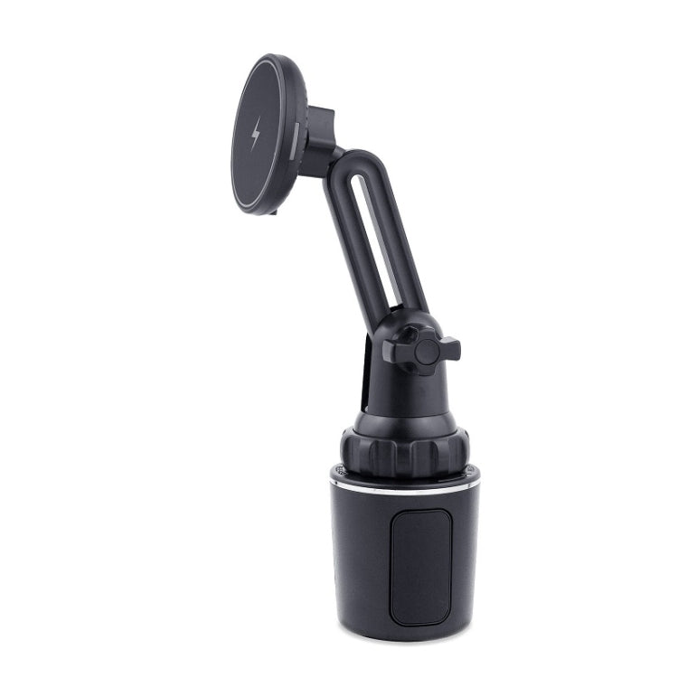 Car Water Cup Holder MagSafe Wireless Charging Bracket