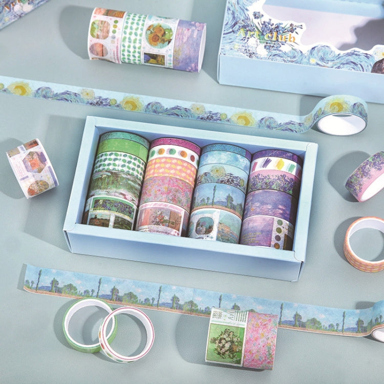 20rolls /Box Art Animals Flowers Washi Tape Set DIY Scrapbook Stickers