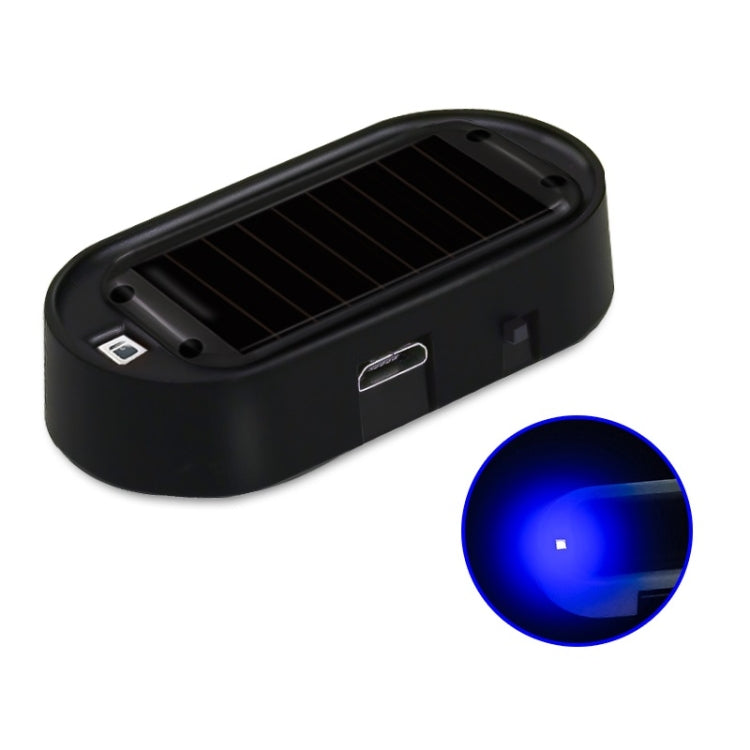 Car Solar Analog Anti-theft Device LED Warning Light