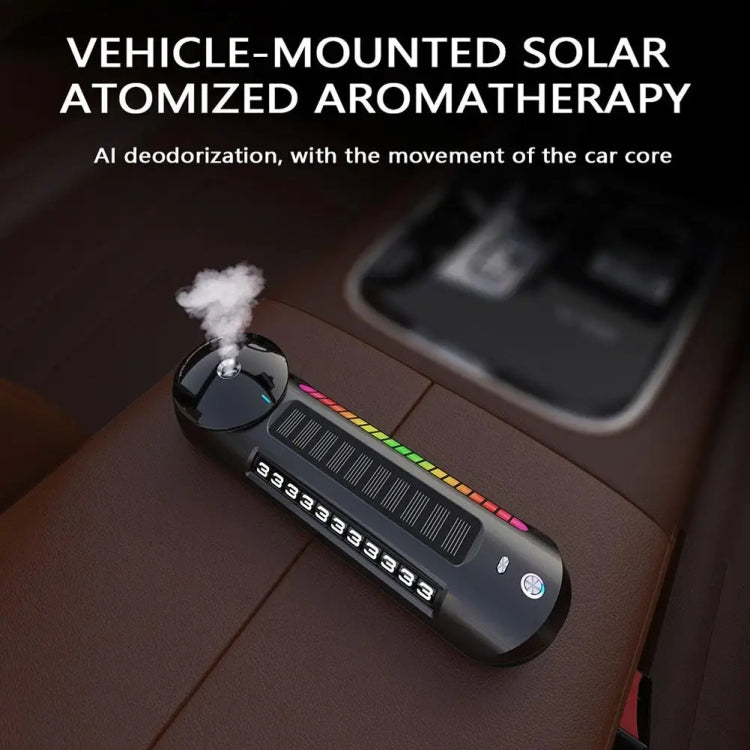 Solar Car Smart Spray Aromatherapy Machine Parking Sign