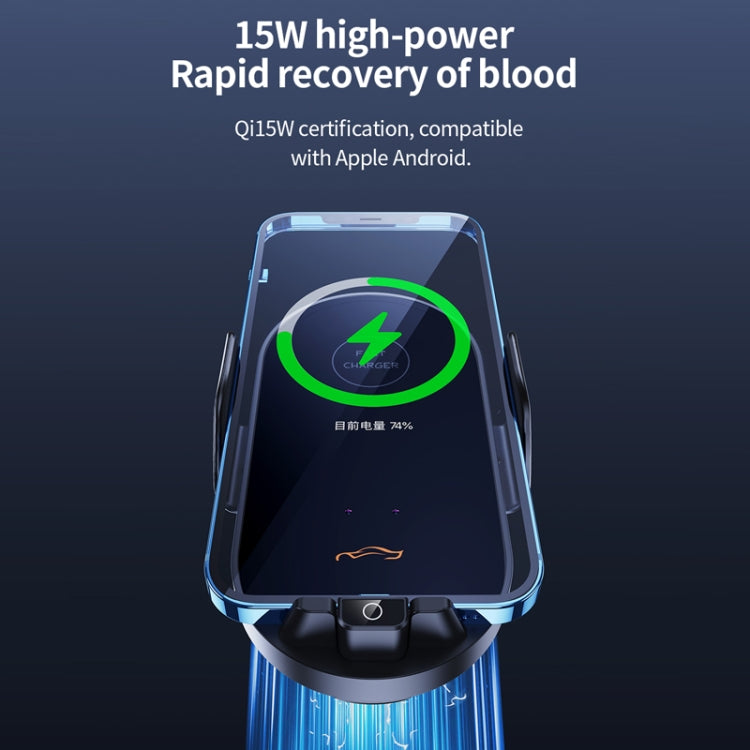 Car Air Outlet Smart Induction Wireless Charging Mobile Phone Holder