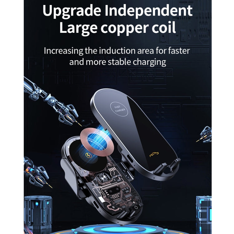 Car Air Outlet Smart Induction Wireless Charging Mobile Phone Holder