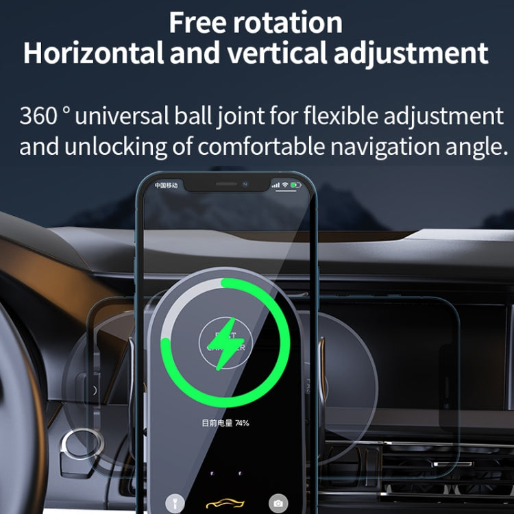 Car Air Outlet Smart Induction Wireless Charging Mobile Phone Holder