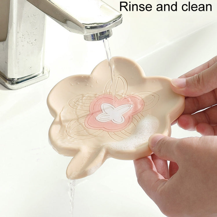 Bathroom Infused Silicone Soap Dispenser Household Non-Slip Soap Drainage Holder