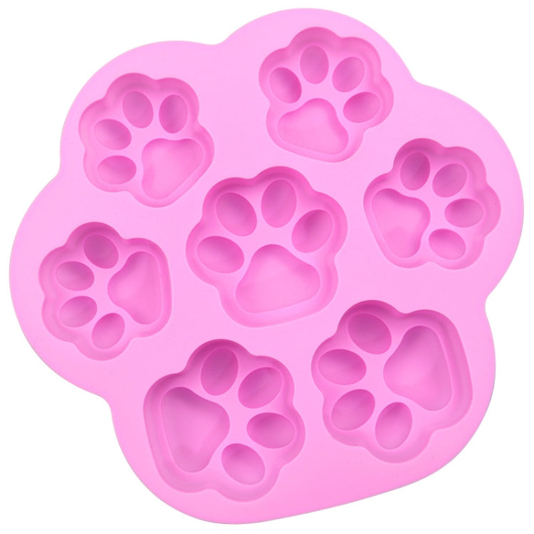 7 Cells Small and Large Cat Paw Silicone Cake Mould Cartoon DIY Handmade Essential Oil Soap Moulds