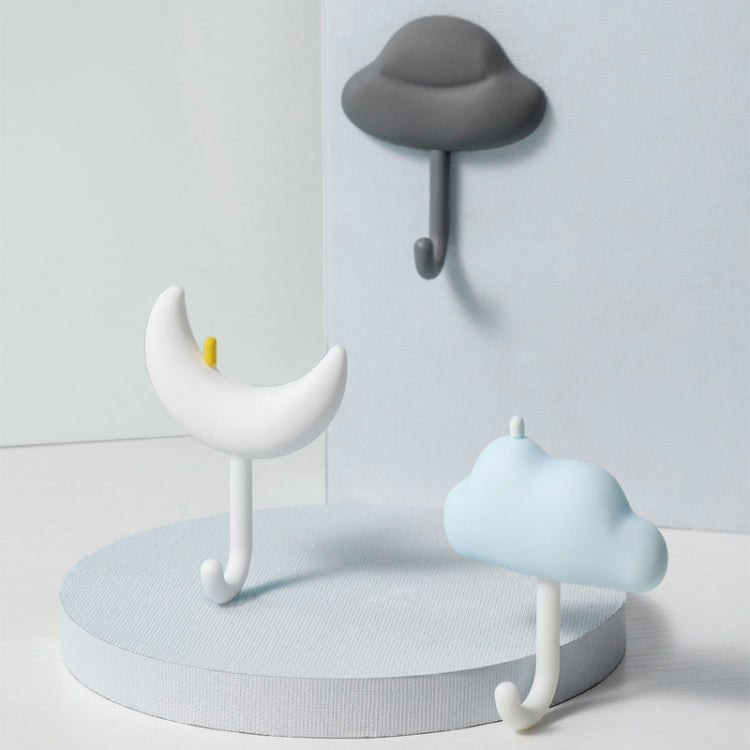 3pcs /Set Household Wall Hanging Hooks Dormitory Non-Marking Punch-Free Adhesive Hooks