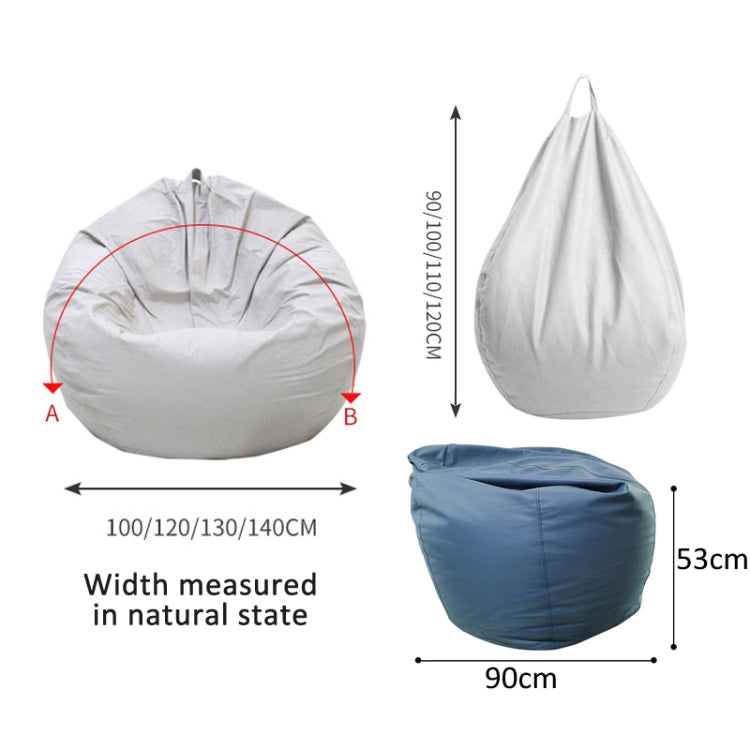 Bean Bag Chair Cover & Foot Stool Cover Set Waterproof Tech Fabric