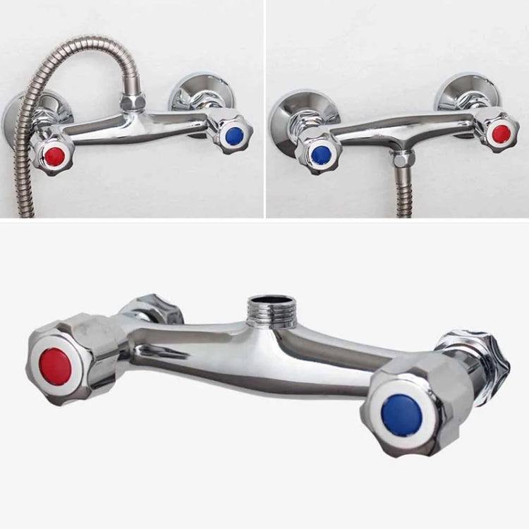 In-wall Dual Control Hot And Cold Water Faucet Bathroom Mixer Valve Shower Faucet