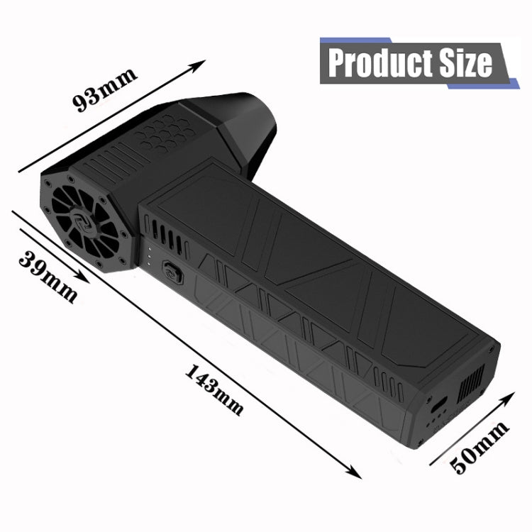 130000R PM52+M/S Brushless Motor Industrial Dust Blowing Turbo Fan