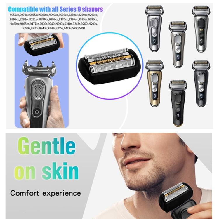 For Braun  Series 9 Electric Shaver Replacement Blade Gold Foil Style