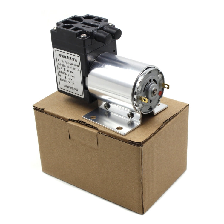 12V 5L/Min 65-120kpa Negative Pressure Vacuum Pump With Stand