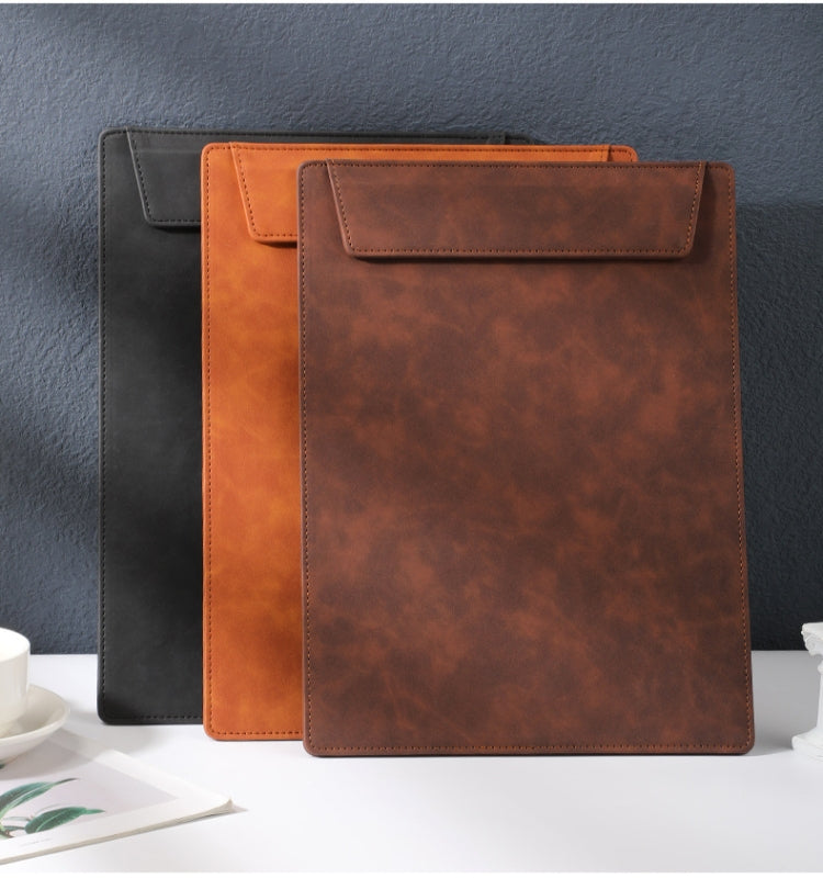 PU Leather A4 Clipboards Magnetic File Folder Office Stationery Supplies