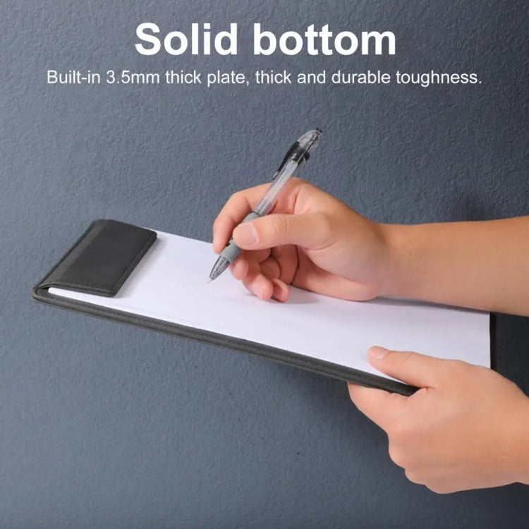 PU Leather A4 Clipboards Magnetic File Folder Office Stationery Supplies