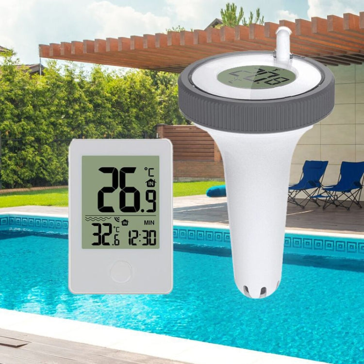 Summer Pool Bathtub Thermometer Wireless Floating Fish Tank Temperature Meter