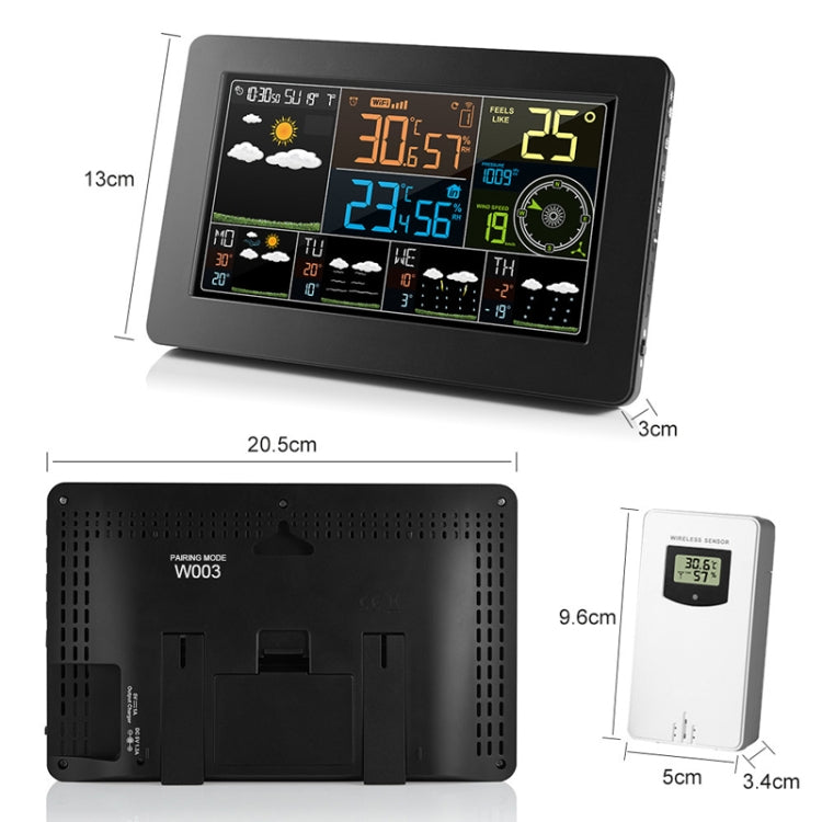 WiFi Color Screen Weather Station Temperature And Humidity Weather Forecast Clock