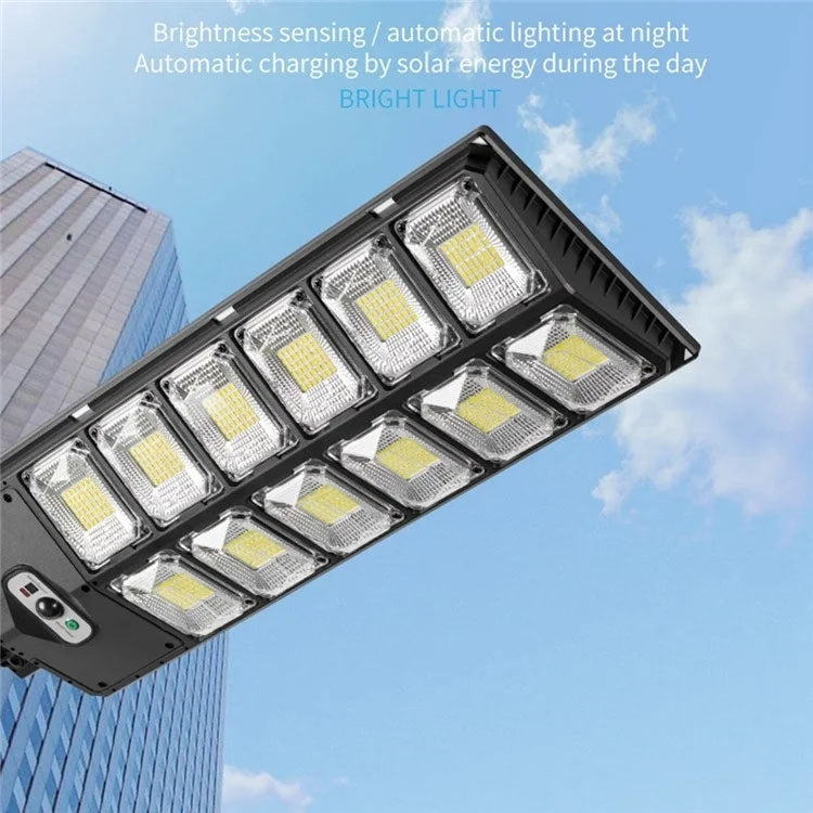 LED Strong Light Double Row Solar Garden Light Induction Street Lamps