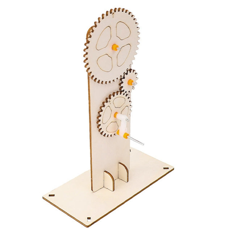 Gear Triple Action Physics Experiment Variable Speed Transmission Material Kit Kids Puzzle Toy
