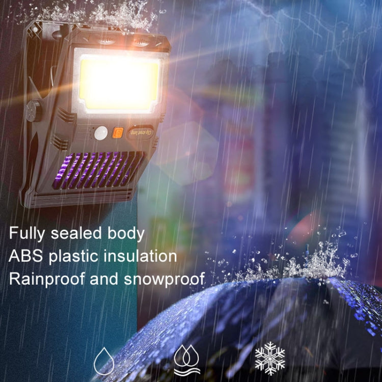 Solar Wall Lamp With Clip Mosquito Killer Lamp Portable Body Sensor Outdoor Garden Light