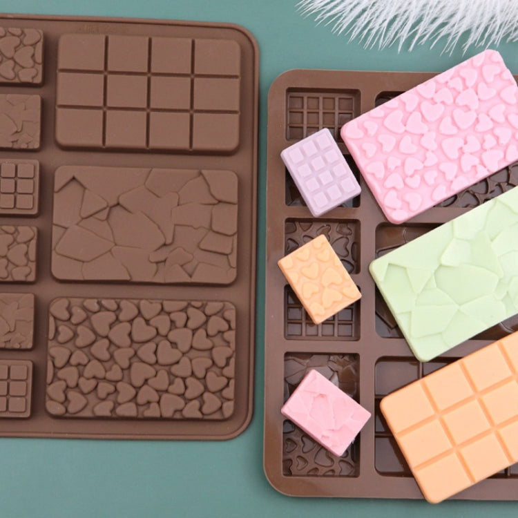 9 Grids Silicone Baking Chocolate Mold Cake DIY Fondant Mould
