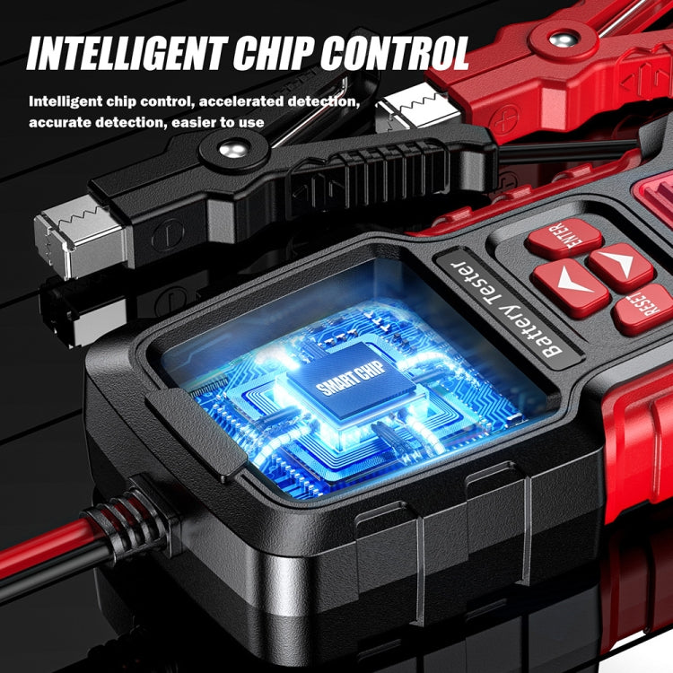 FOXSUR Automobile Motorcycle Battery Voltage Capacity Tester