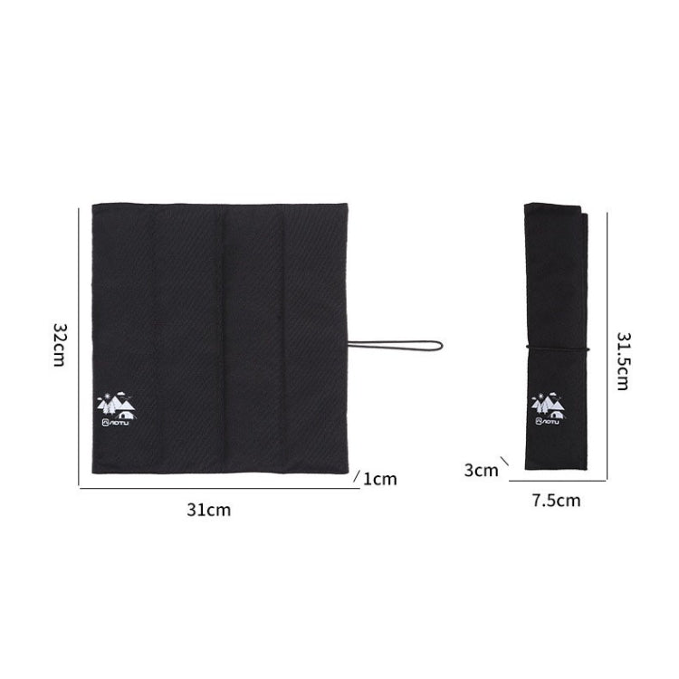 AOTU AT6225 Portable Waterproof Picnic Cushion Moisture-Proof Camping Cushion Thickened Outdoor Beach Travel Folding Small Cushion